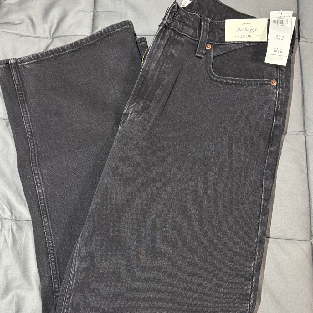 Abercrombie & Fitch Black Low Rise Jeans